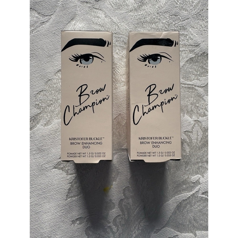 Kristofer Buckle - Brow‎ Champion  Brow Enhancing Duo